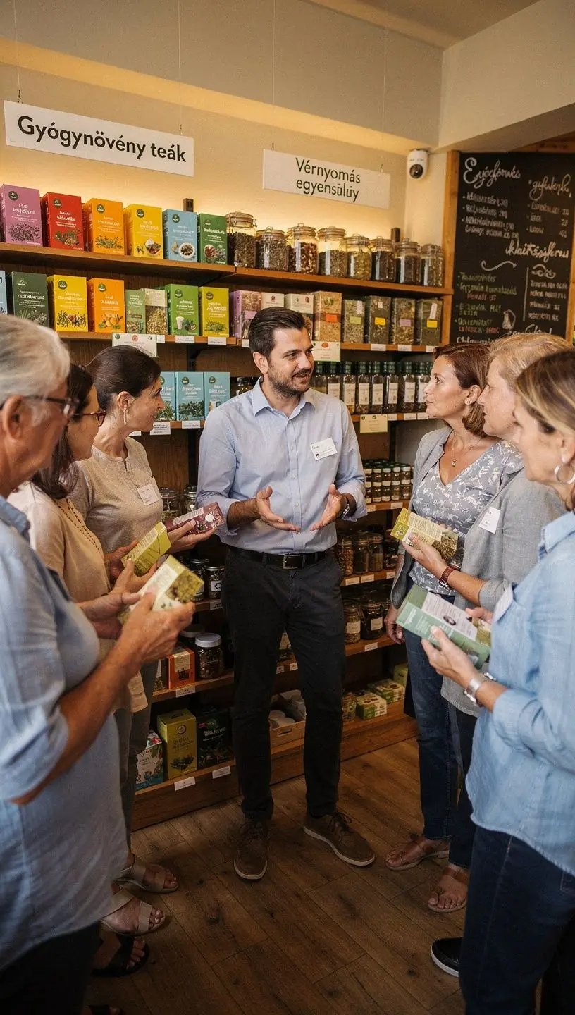 Friss menta és citromos fűszernövények, melyek ízletes és egészséges teát alkotnak.